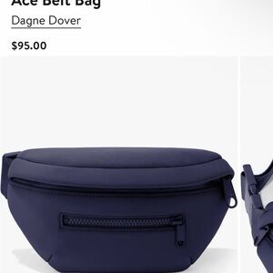 Dagne Dover Midnight Blue Belt Bag